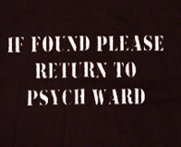 psych ward t shirt